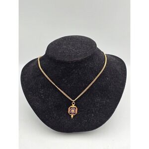 Unbranded Whitmer High School Necklace Unisex OS Gold Excellent Enamel Pendant